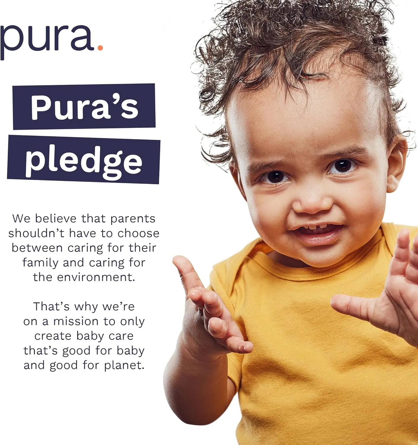 Pura Size 7 Eco-Friendly Diapers (33 lbs) Totally Chlorine Free (TCF) Hypoallergenic, Soft Organic Cotton Comfort, Sustainable, up to 12 Hours Leak Protection, Allergy UK,1 Pack of 17 Diapers