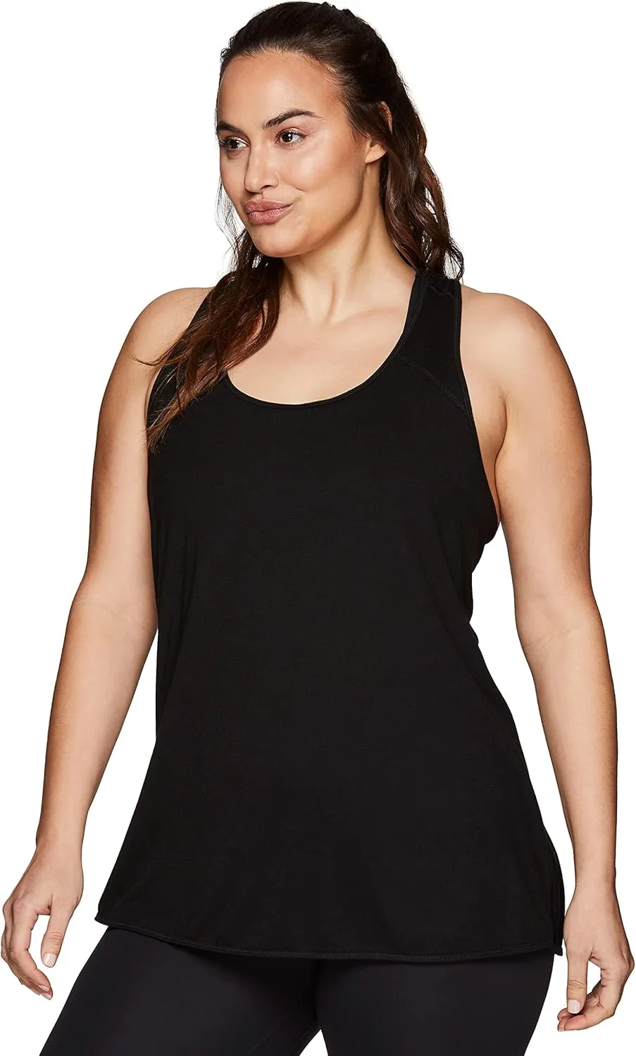RBX Active Women's Plus Size Sleeveless Relaxed Fashion Workout Yoga Tank Top