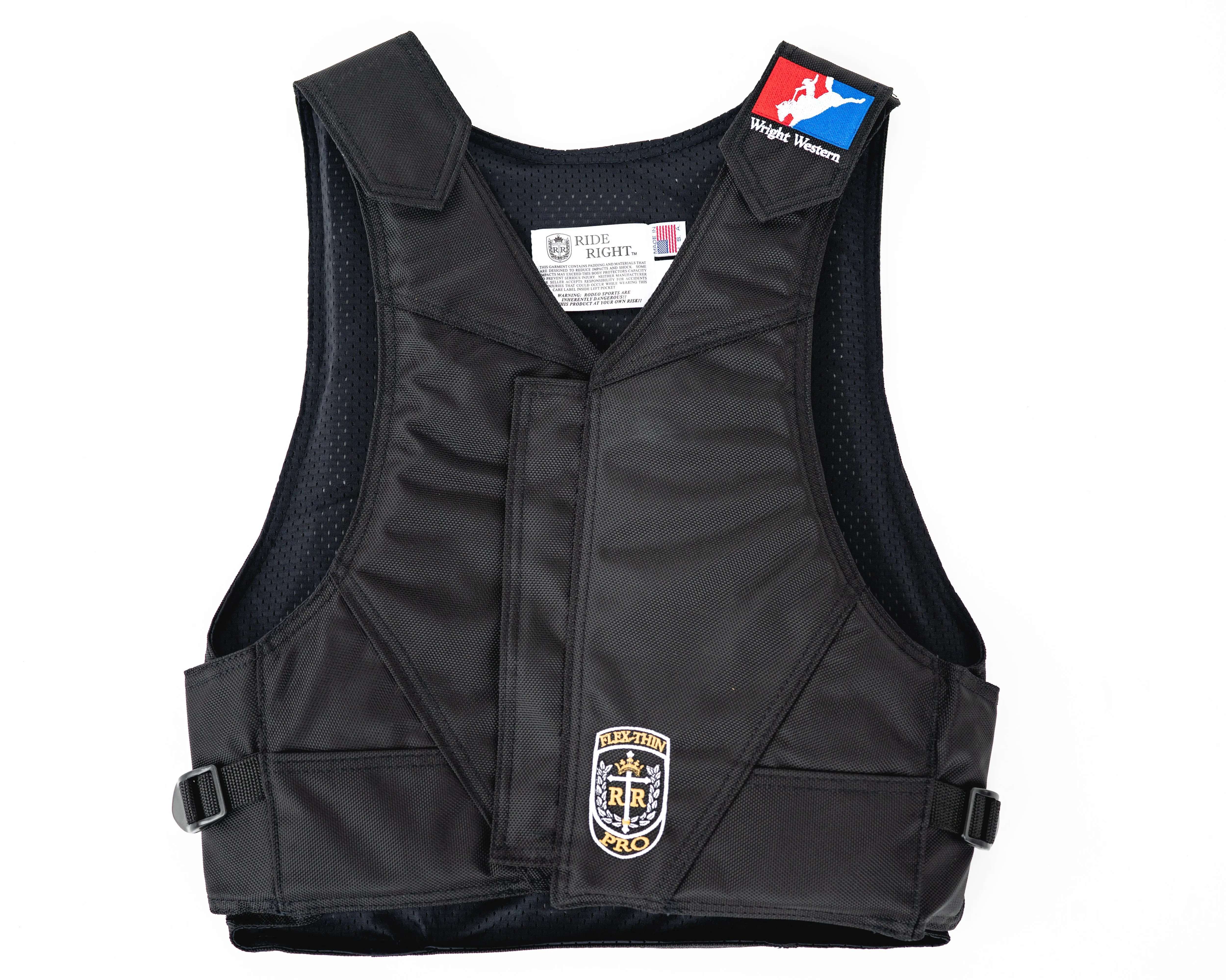 Ride Right Wright Western Saddle Bronc Vest - Hydrotuff