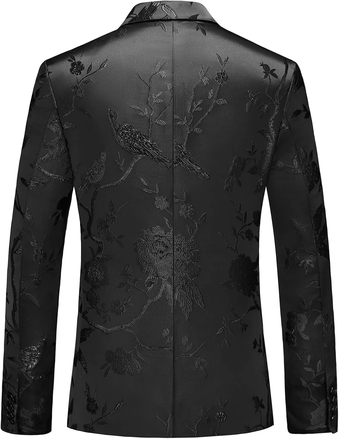 Rogers & Morris Blazer for Men Casual Slim fit Suit Jacket Dress Party Floral Men's Sport Coat Chaqueta de Traje para Hombre