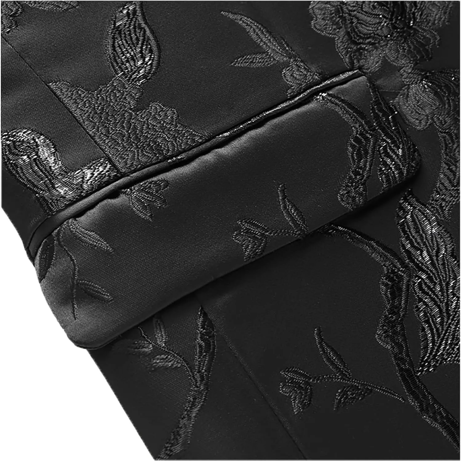 Rogers & Morris Blazer for Men Casual Slim fit Suit Jacket Dress Party Floral Men's Sport Coat Chaqueta de Traje para Hombre