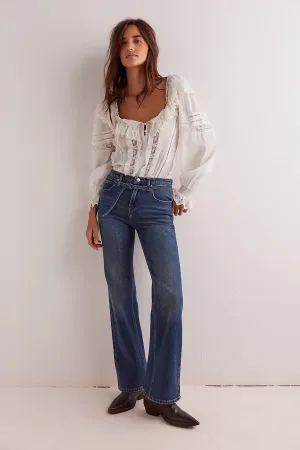 Sabine Slim A-Line Jeans - Hibernate