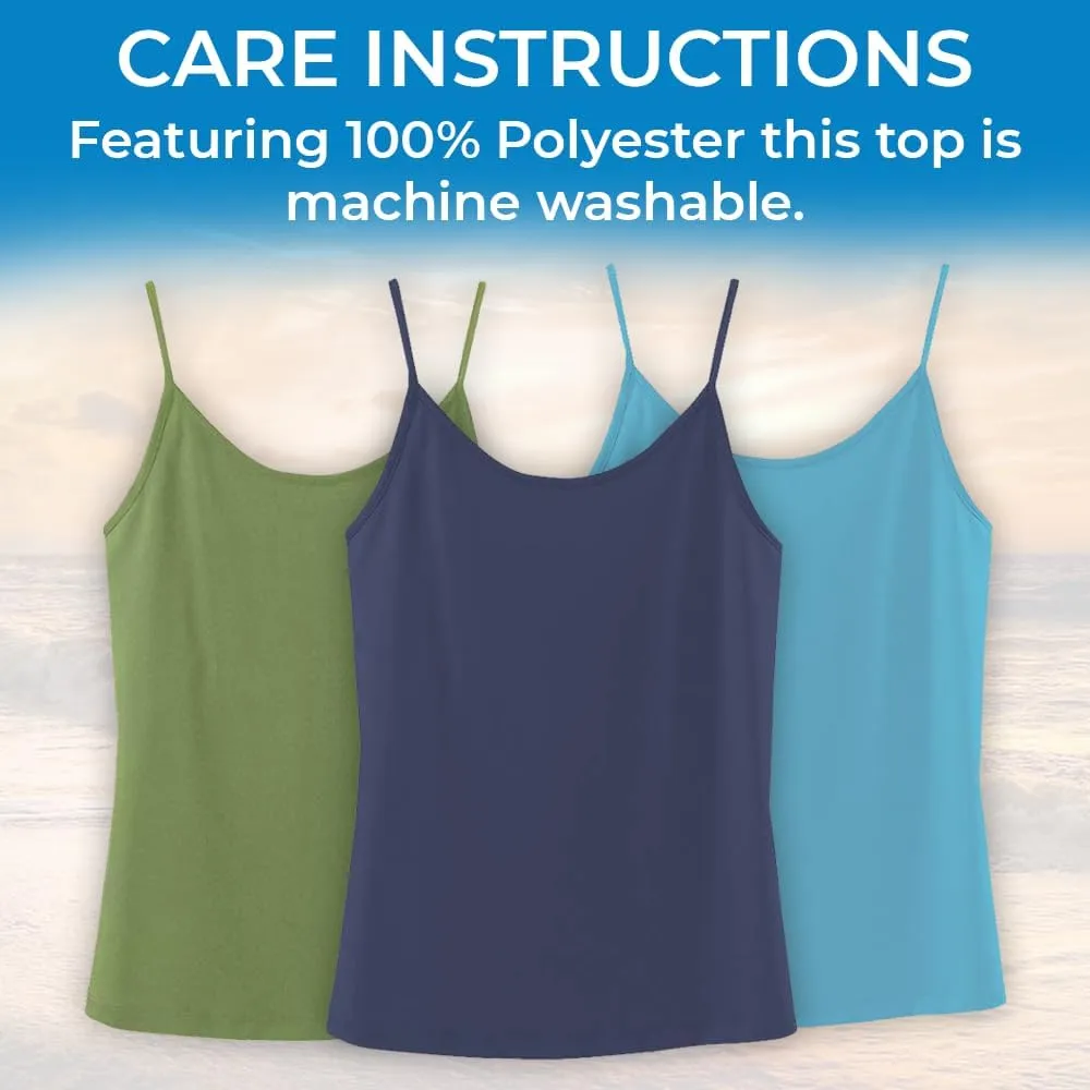 SAGEFINDS Womens Camisole | Basic Tank Top | Adjustable Spaghetti Straps | Silky Soft Cami