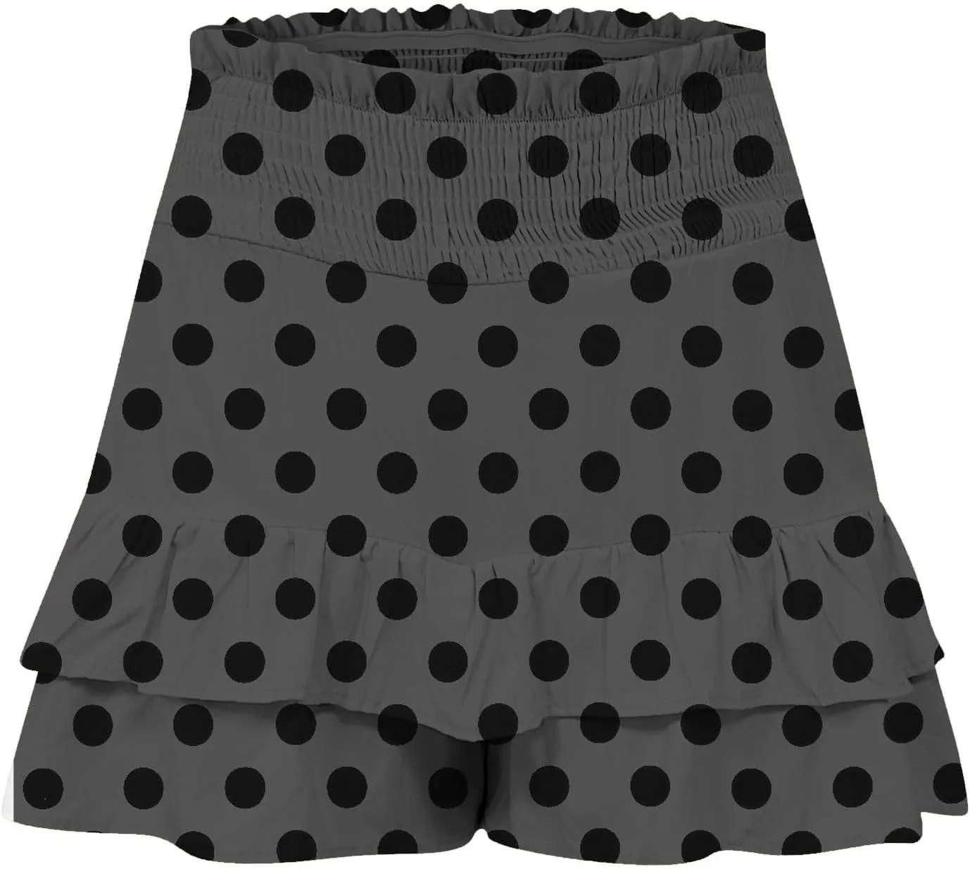 Shorts for Women Summer Polka Dot High Wasited Yoga Skirts Casual Lightweight Workout Tennis Flowy Beach Short Pants