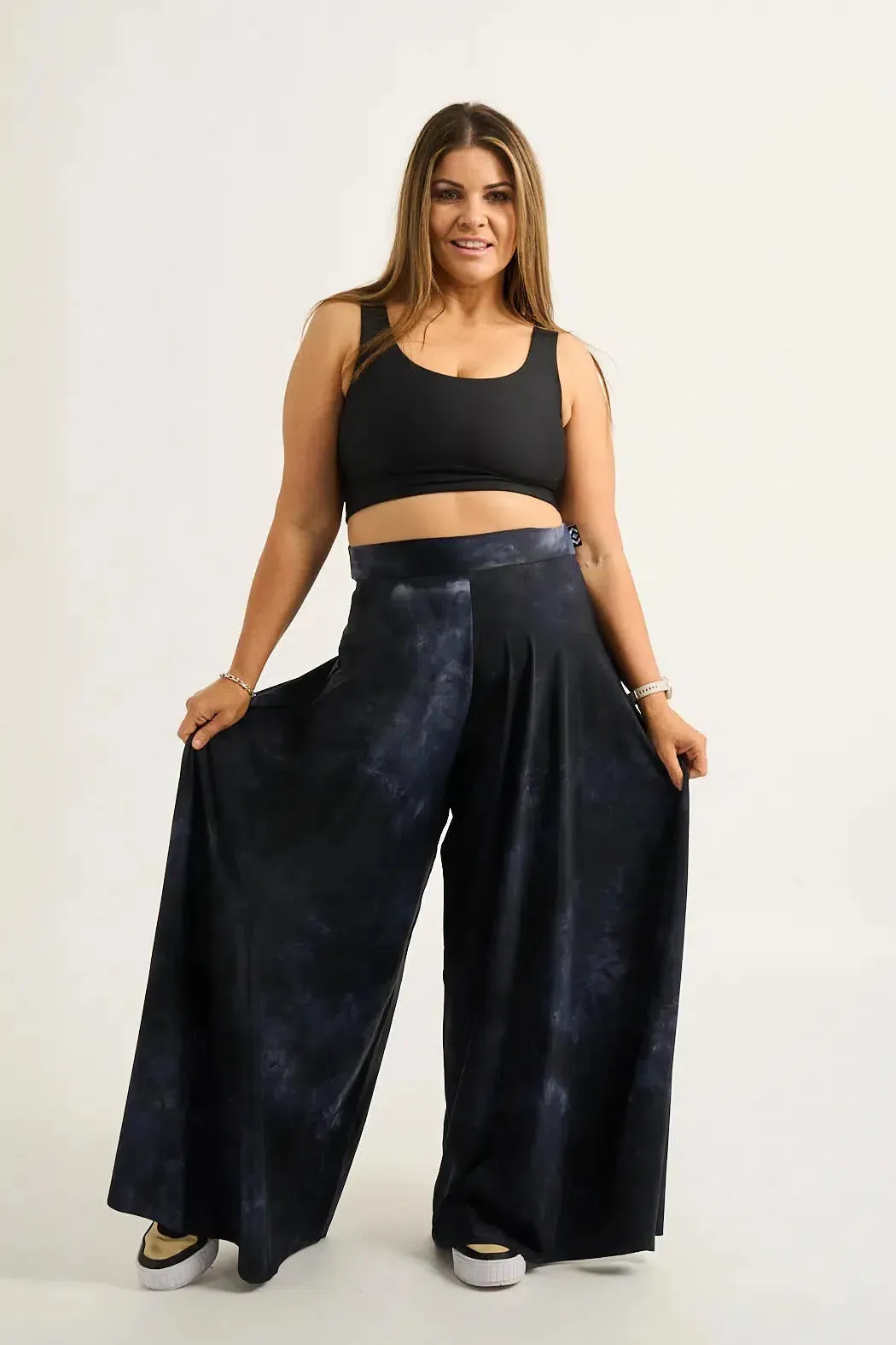 Silky Palazzo Pant - Dark And Moody