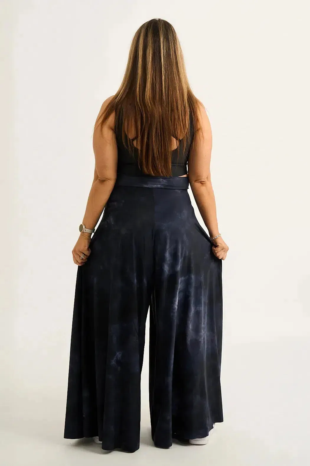 Silky Palazzo Pant - Dark And Moody
