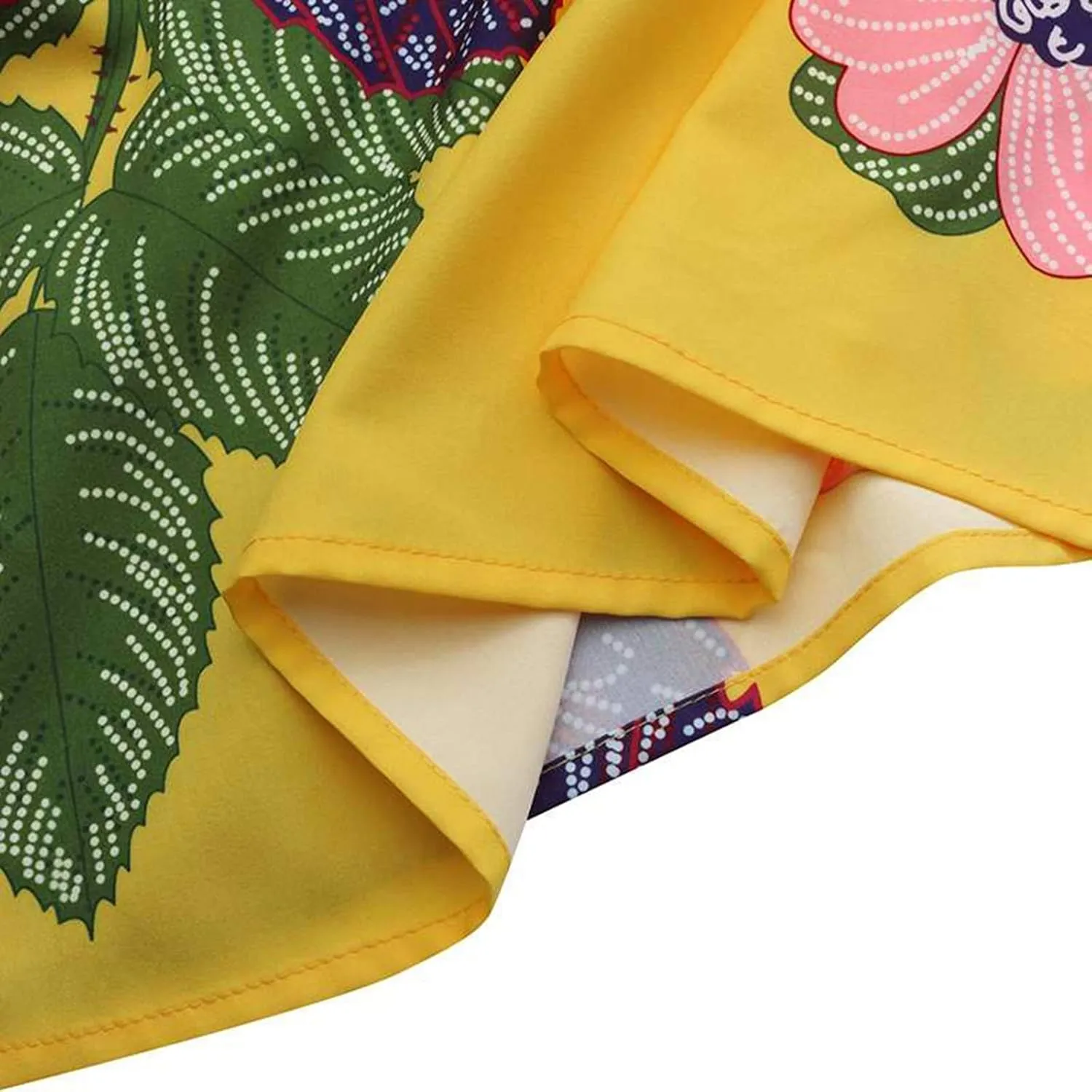 Skirts for Women Floral Print High Waist Maxi Skirt Casual Loose Flowy Boho Party Long Women's Skirts with Pocket