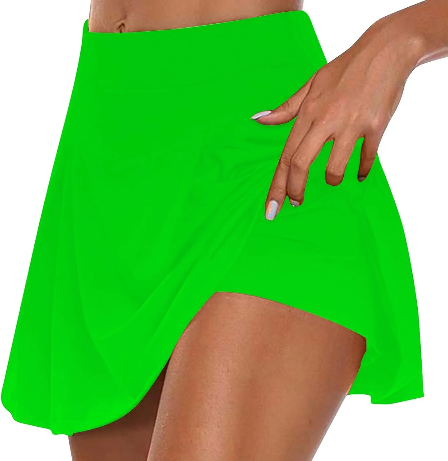 Skorts for Woman Summer Sports Yoga Running Skirts High Waist Workout Golf Skirt Quick Dry Athletic Tennis Skirt