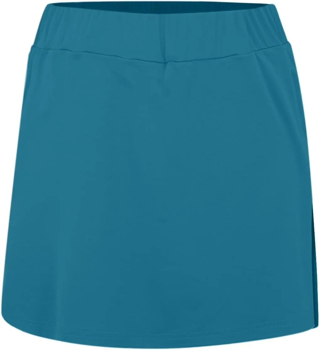 Skorts for Women with Pockets Women's Yoga Skirt High Waist Soft Tummy Control Dressy Casual Athletic Tennis Mini