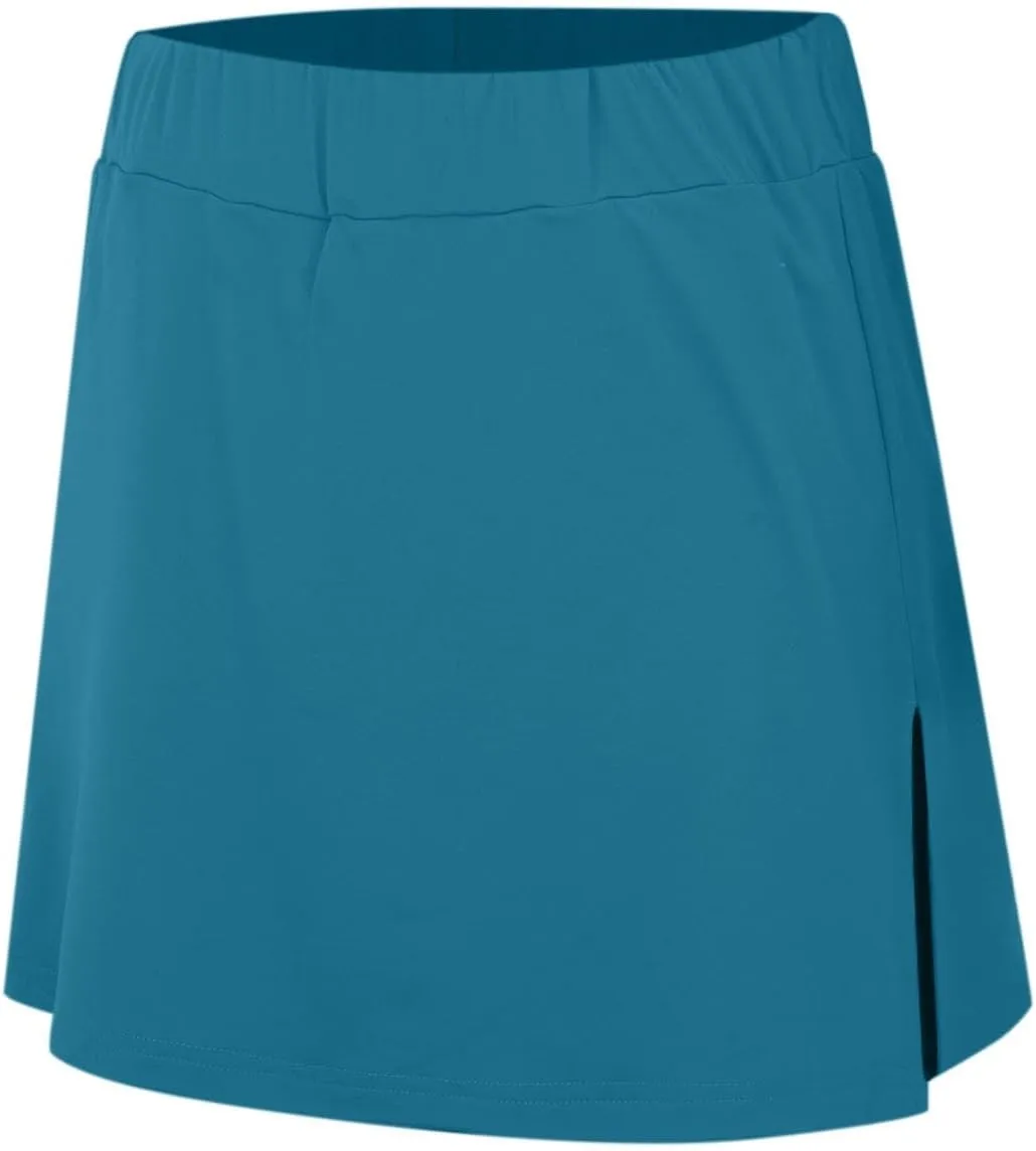 Skorts for Women with Pockets Women's Yoga Skirt High Waist Soft Tummy Control Dressy Casual Athletic Tennis Mini