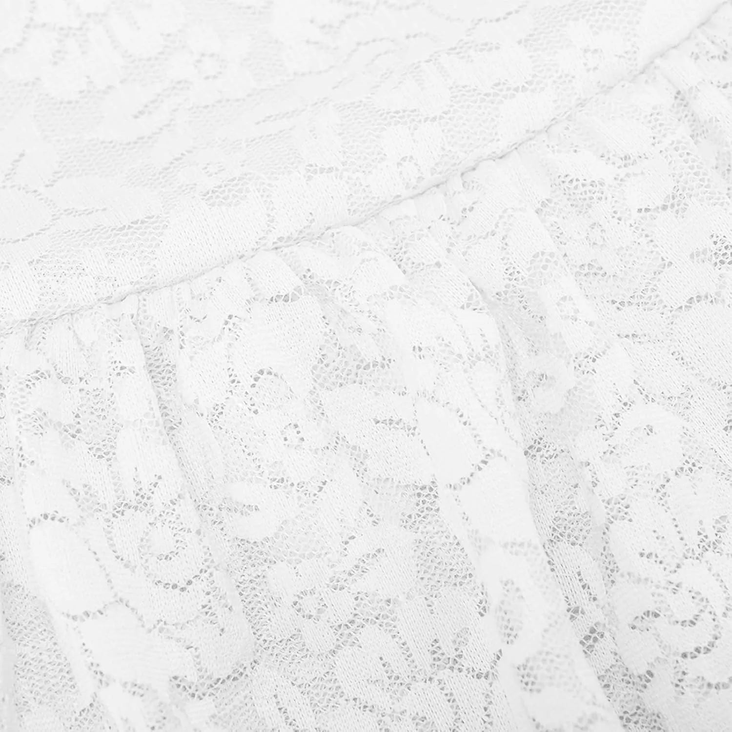 Slip Skirt for Women Lace Trim Tutu Skirt Layered White Skirt Puffy Baggy Elegant Sexy Skirts Front Ruffle Hem Skirt