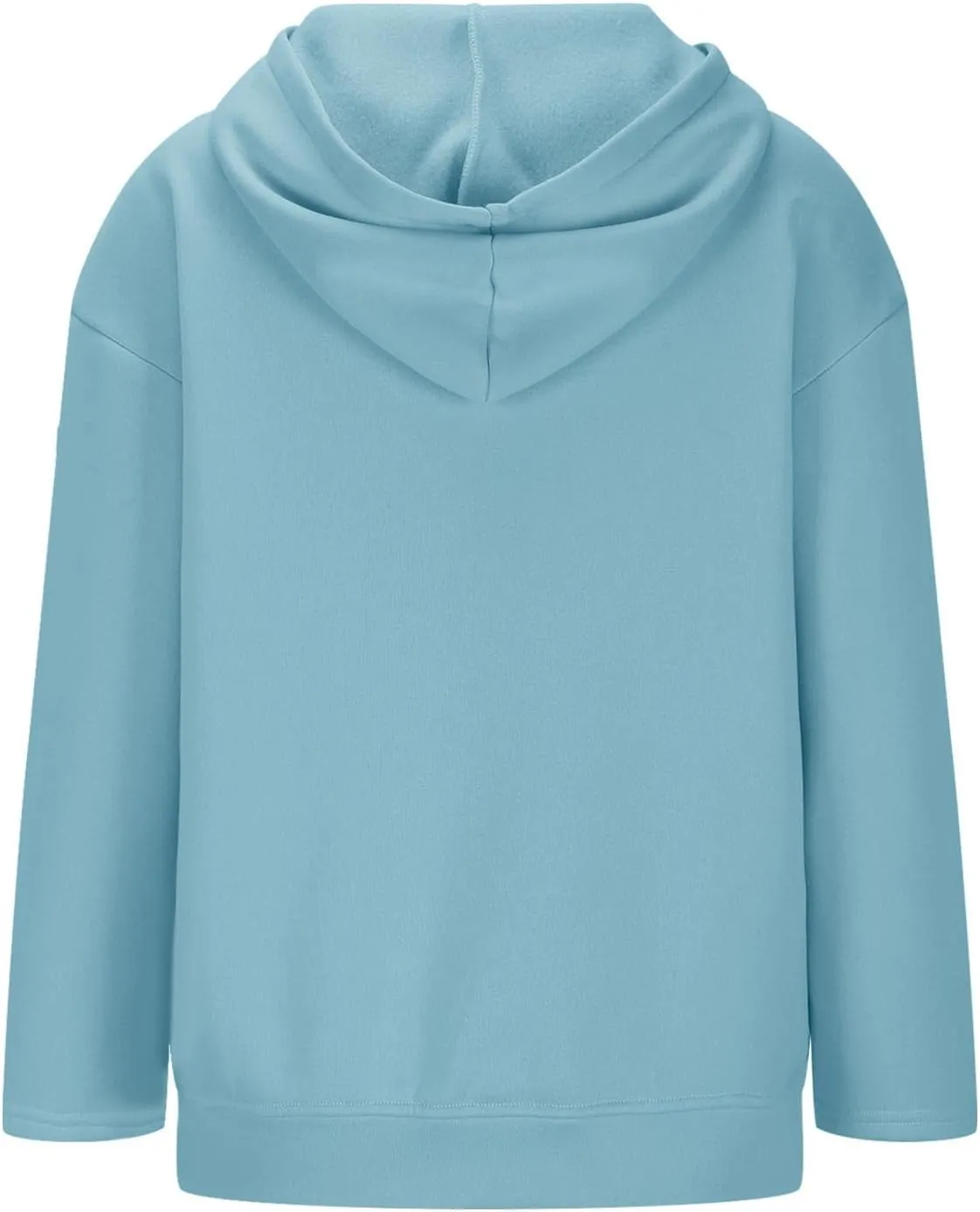 TANGNADE Women Hoodies Full Zip Up Oversized Sweatshirts with Pockets Casual Long Sleeve Thin Hooded Lightweight Jackets
