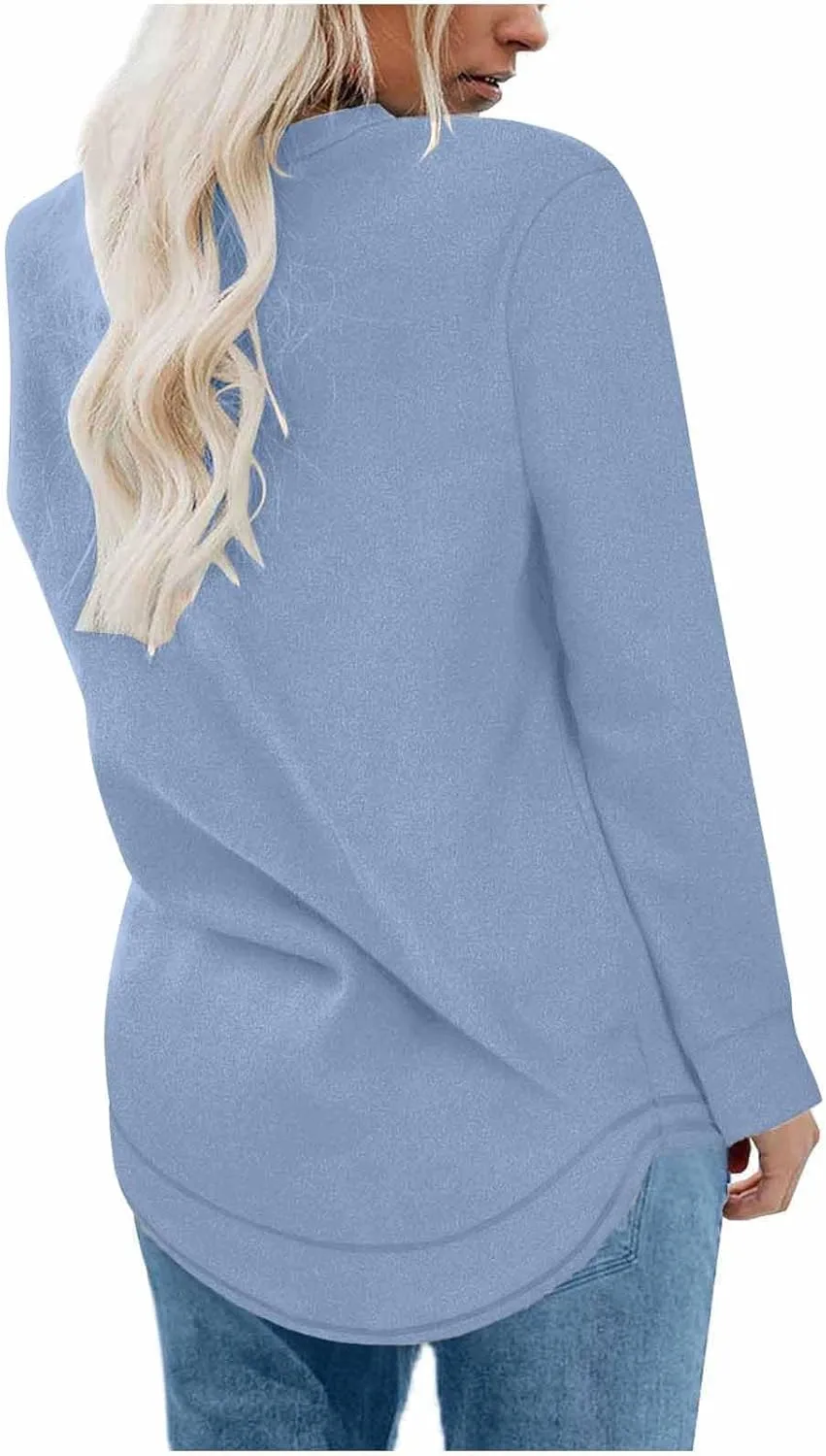 TANGNADE Womens Oversized Sweatshirt Casual Crewneck Long Sleeve Pullover Tops Fall Outfits Ladies Winter Clothing