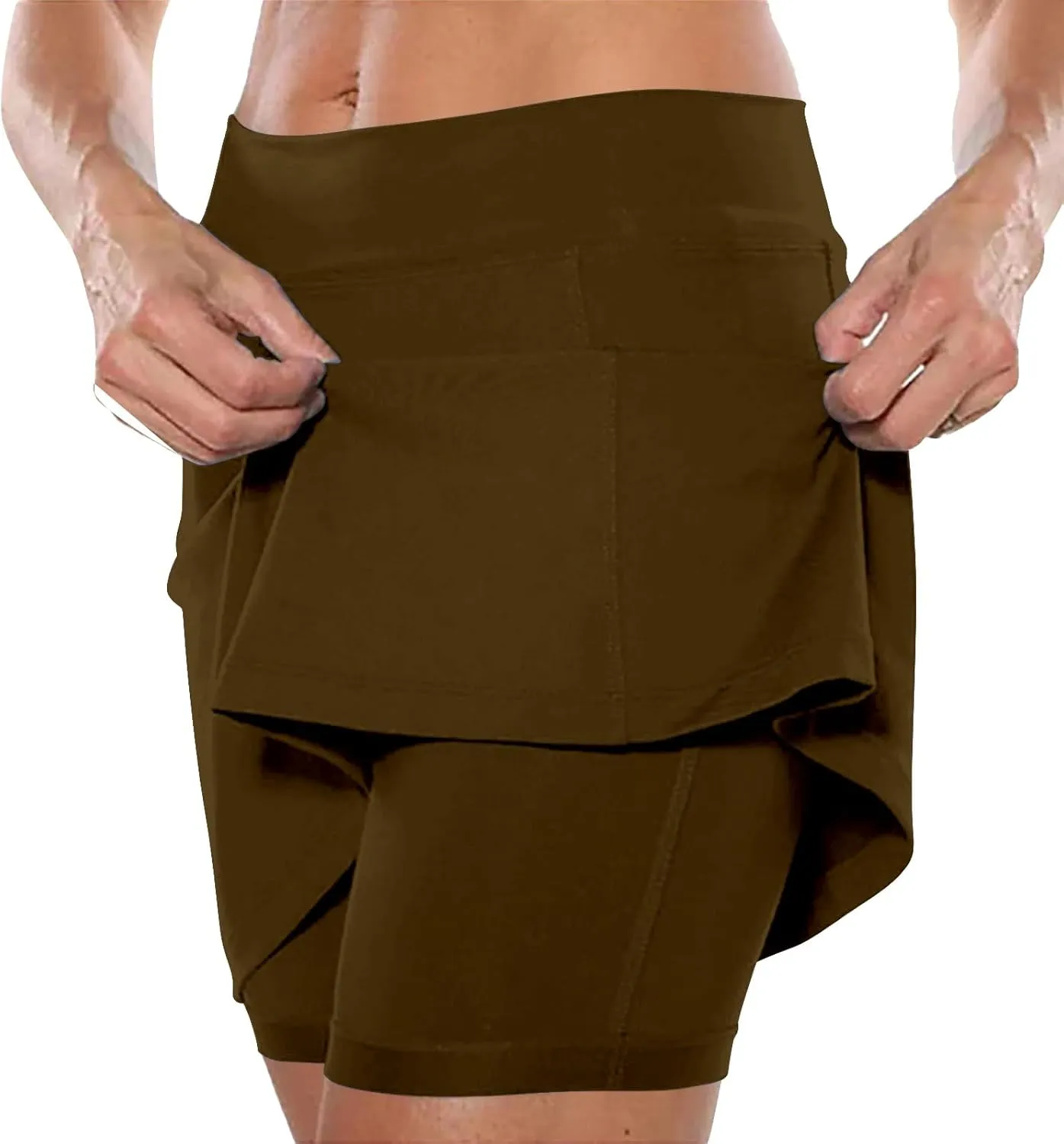 Tennis Skirts for Women with Shorts Skorts for Women Plus Size Flowy Athletic Shorts for Women 4 inch Inseam
