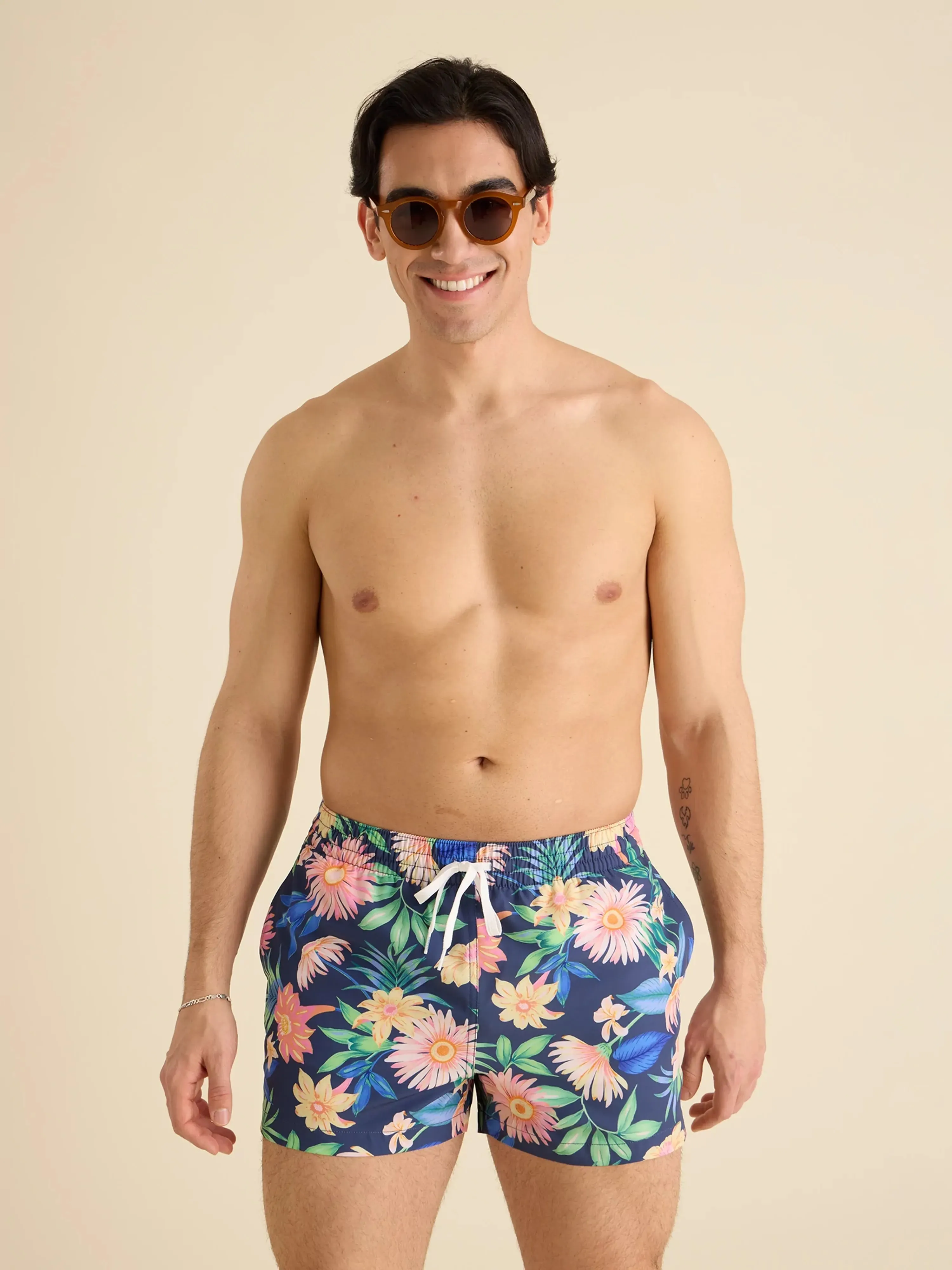 The Big Bloomers 4" (Classic Lined Swim Trunk)