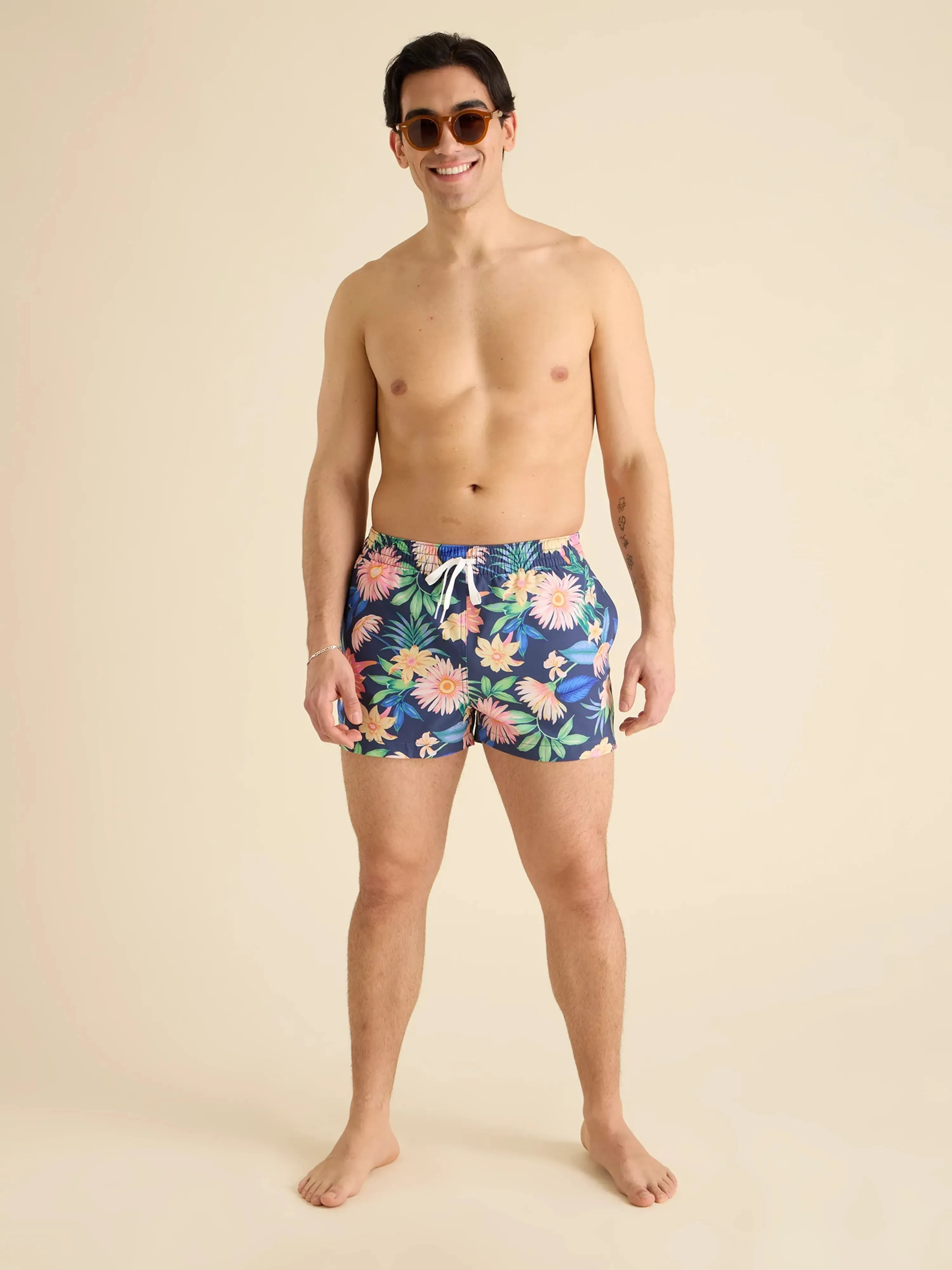 The Big Bloomers 4" (Classic Lined Swim Trunk)