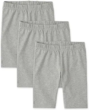 The Children's Place Girls' Solid Bike Shorts