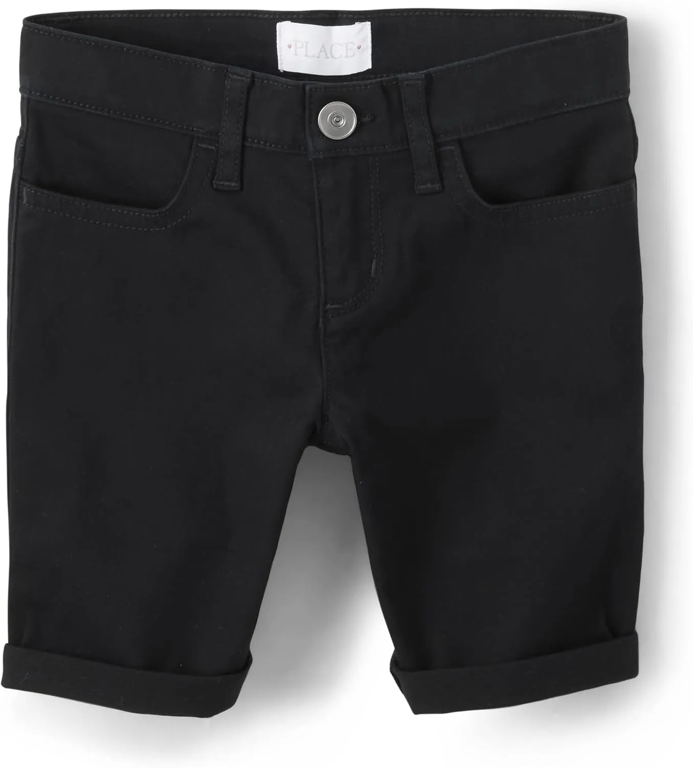 The Children's Place Girls' Solid Skimmer Shorts