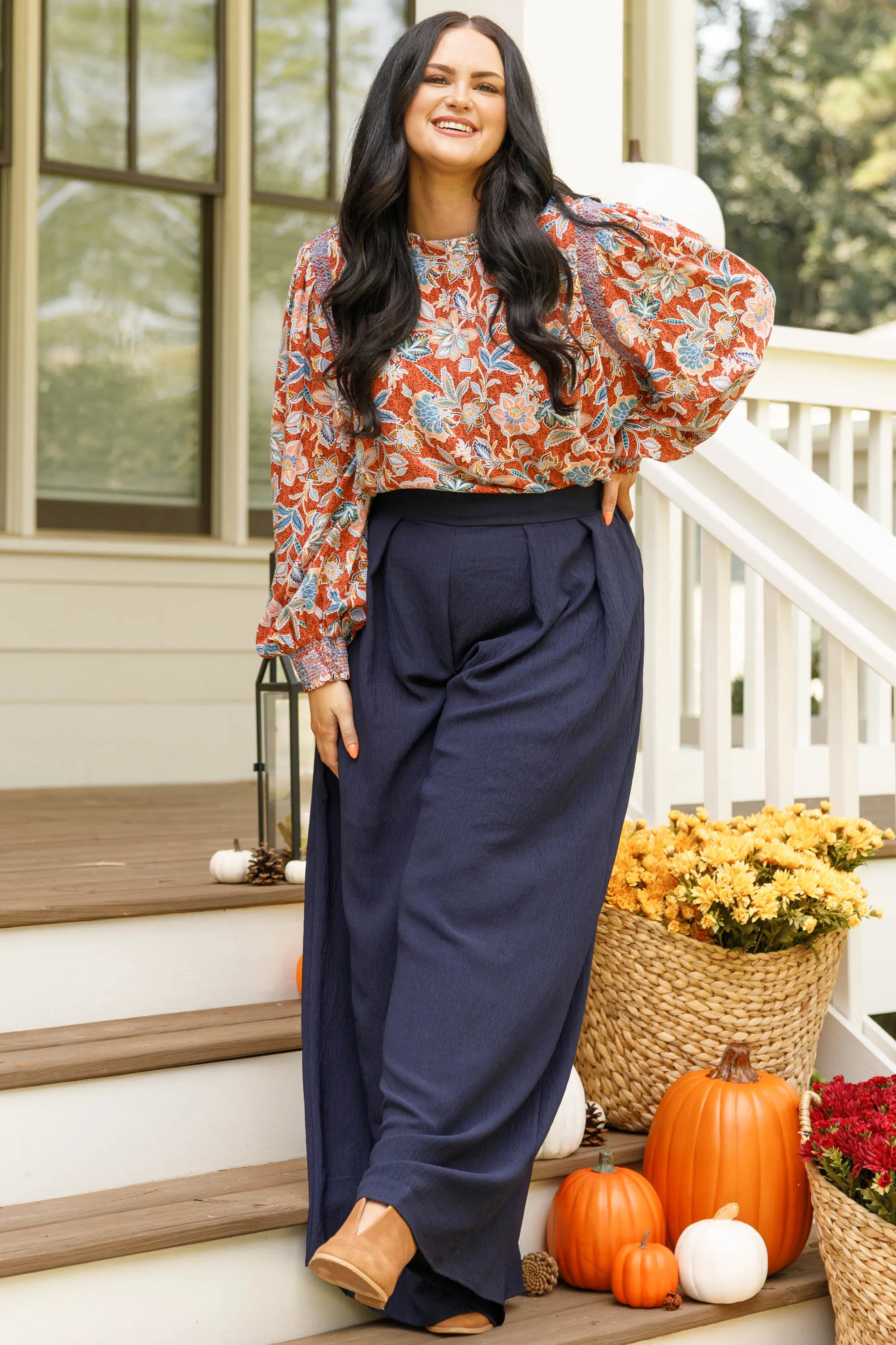 The Classic Confidence Pants, Navy
