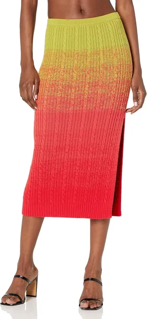 The Drop Women's Lola Ombre Midi Skirt