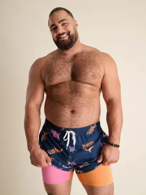 The King of the Seas 4" (Classic Lined Swim Trunk)