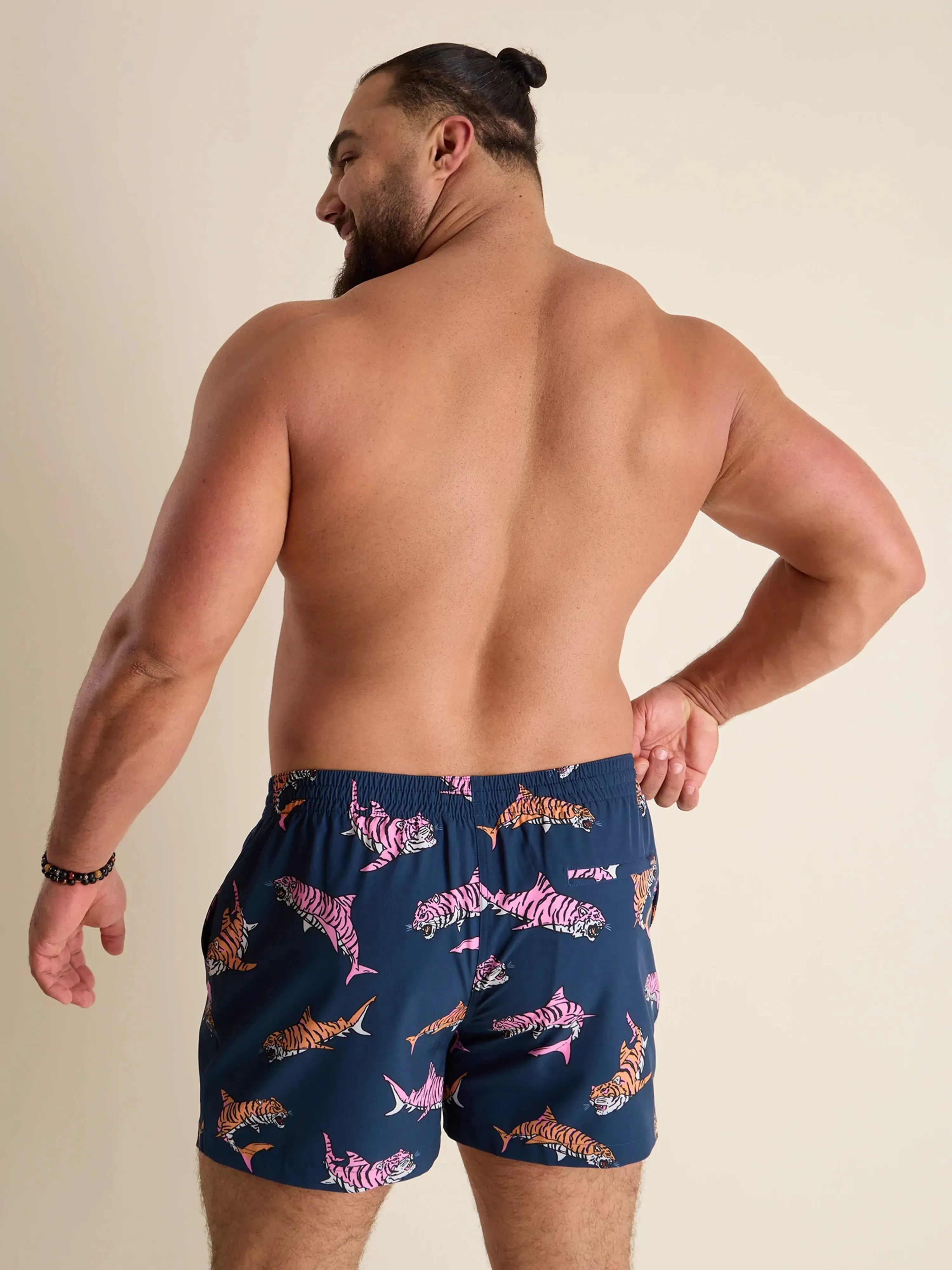 The King of the Seas 4" (Classic Lined Swim Trunk)