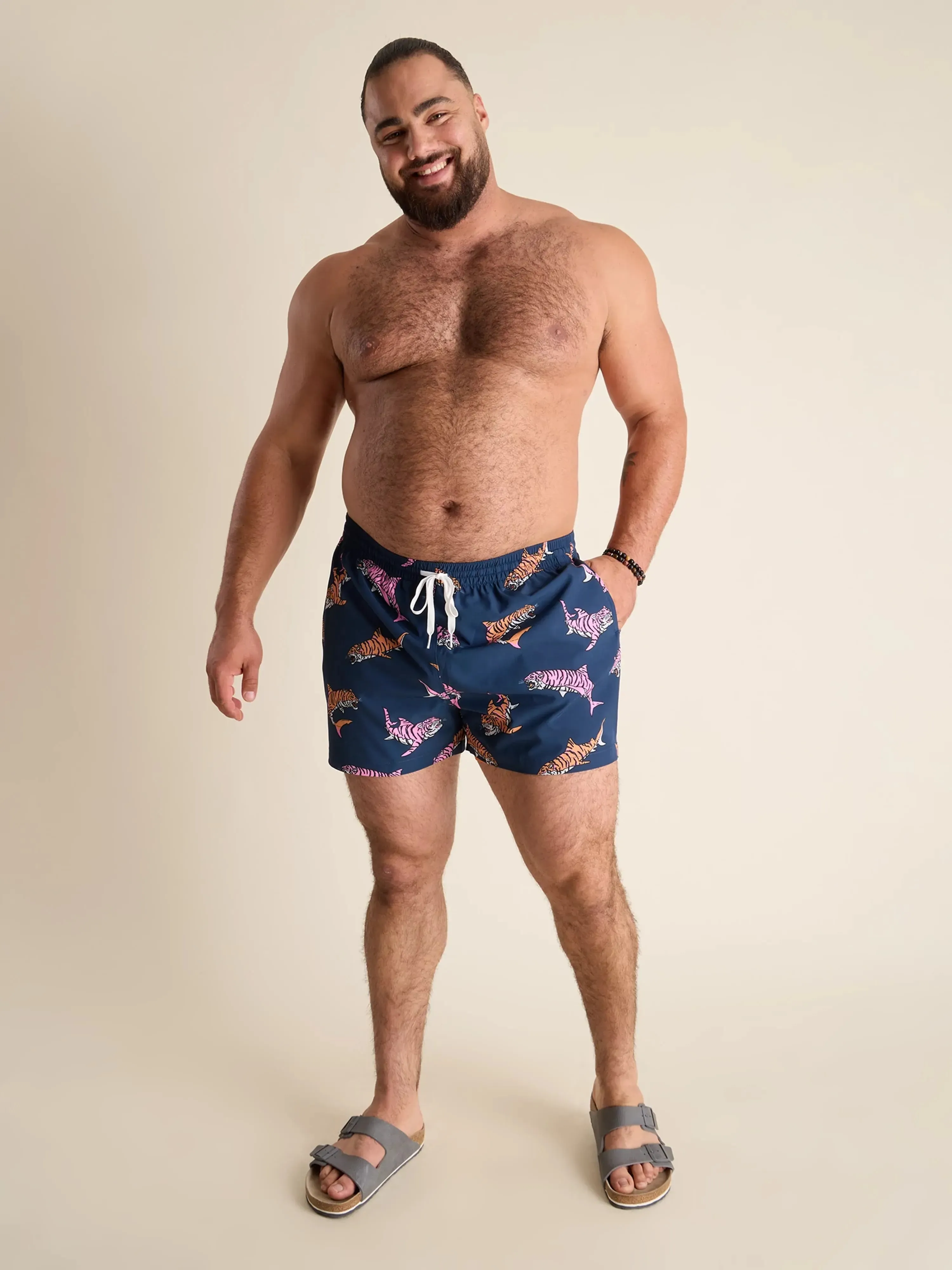 The King of the Seas 4" (Classic Lined Swim Trunk)