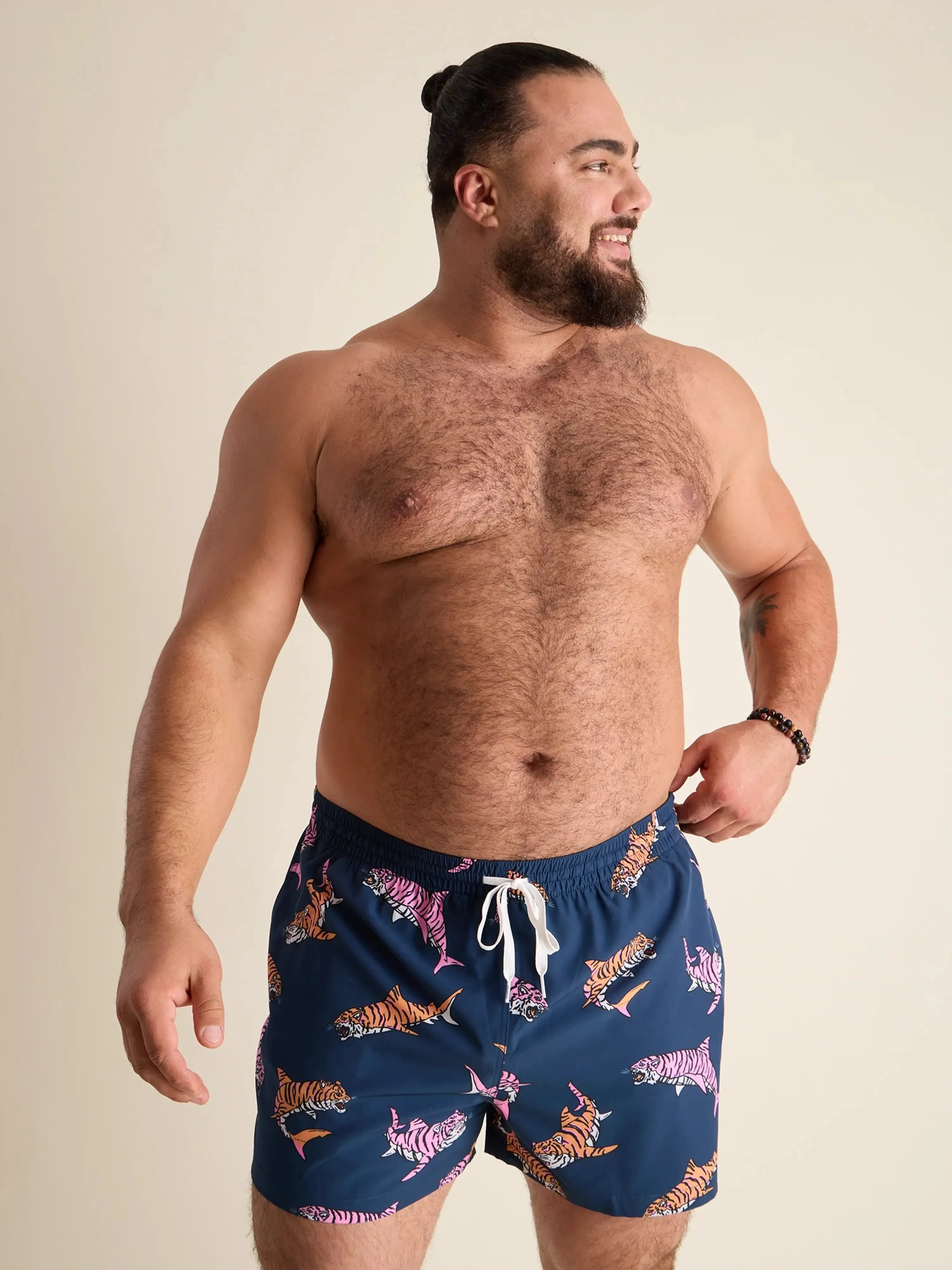 The King of the Seas 4" (Classic Lined Swim Trunk)
