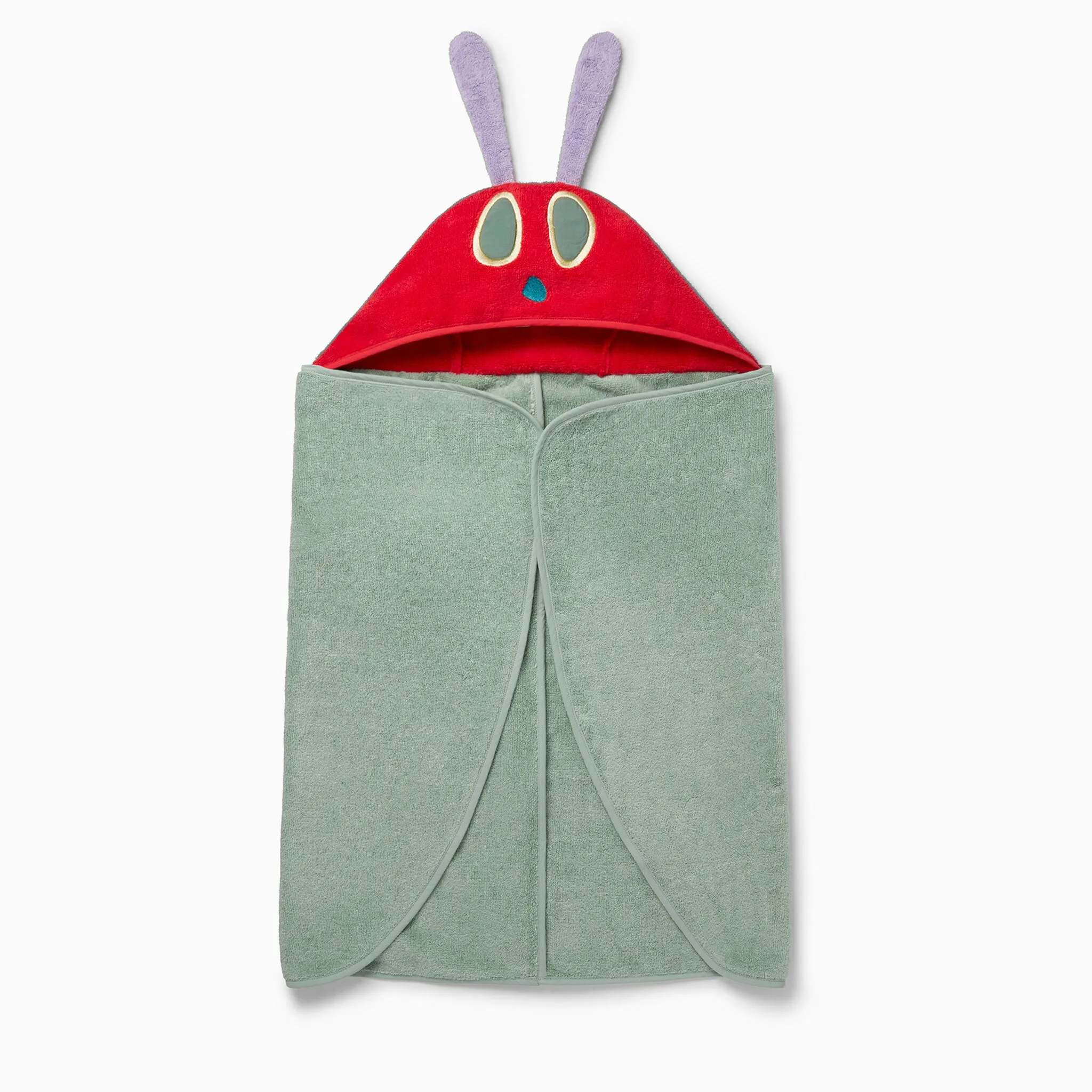 The Very Hungry Caterpillar Baby & Kids Hooded Bath Towel