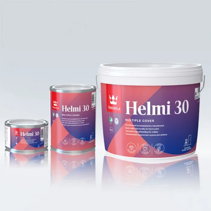 Tikkurila Helmi 30 - Designer Colour Match Paint - RAL6022 1L