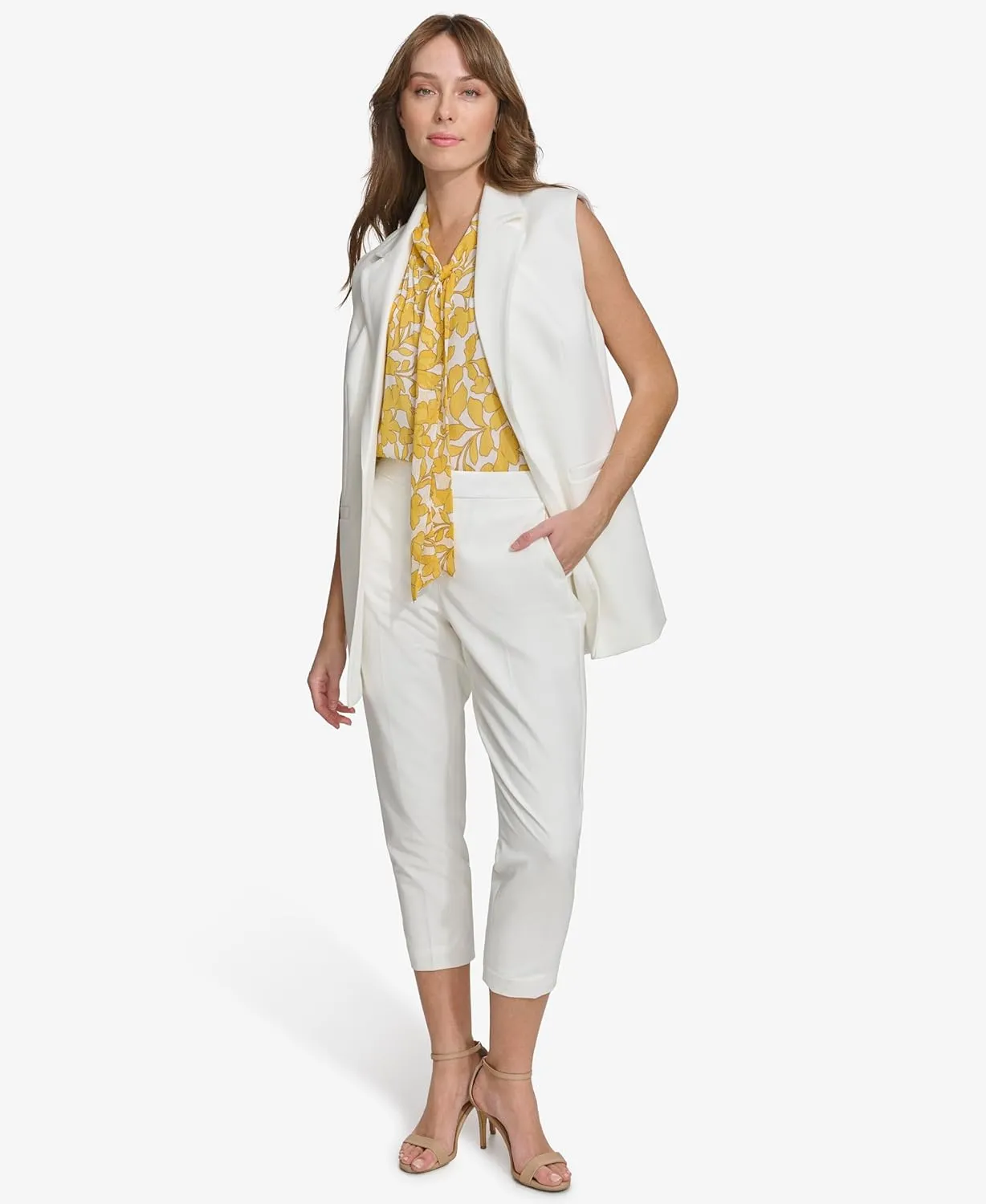 Tommy Hilfiger Women's Sleeveless Long Vest