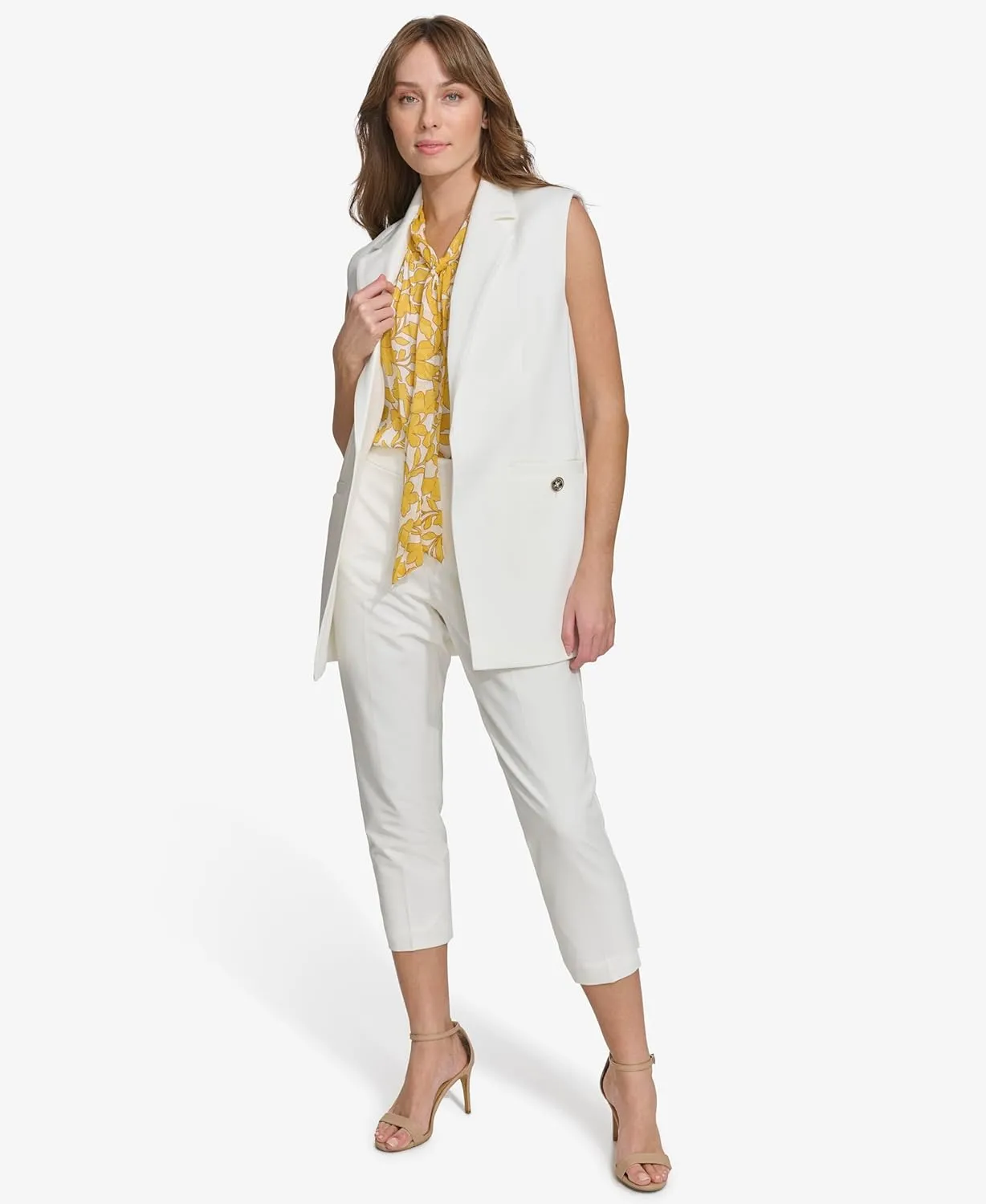 Tommy Hilfiger Women's Sleeveless Long Vest