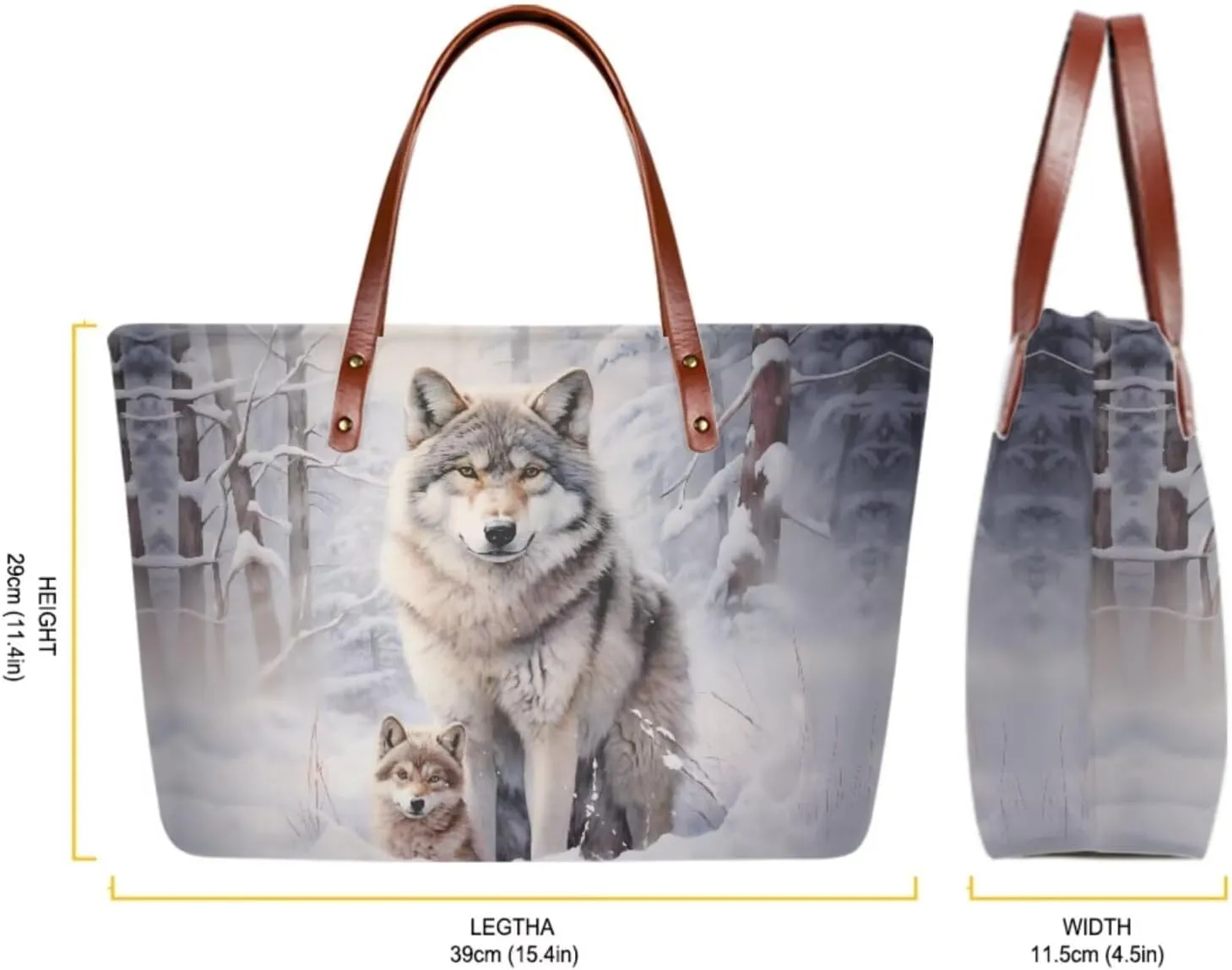 Top Handle Purse for Women, Large Tote Handbag With PU Wallet Set
