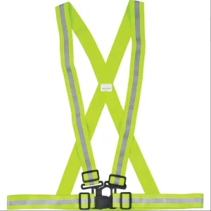 Traffic Harness, High Visibility Lime-Yellow, Large