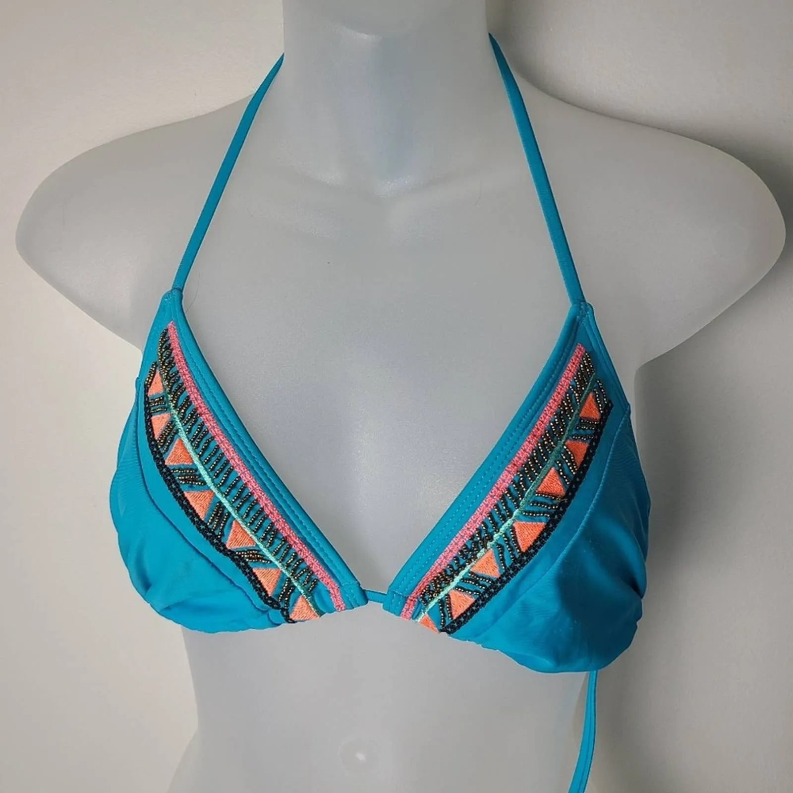 Turquoise Bikini Top