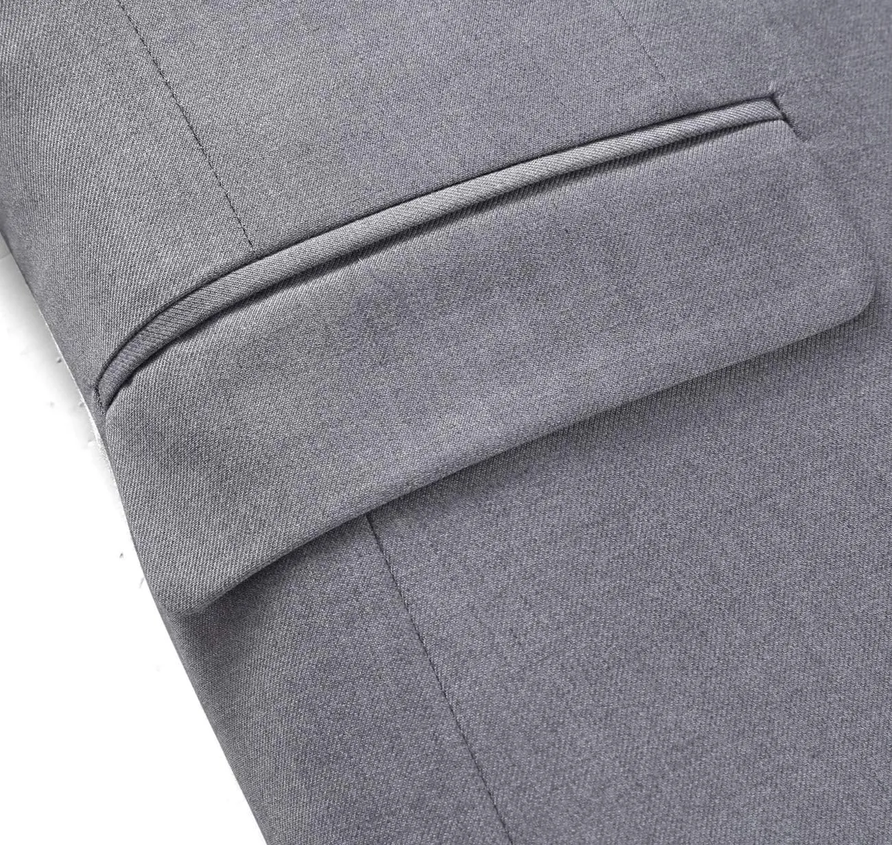 UNINUKOO Mens Suits 3 Piece Classic Fit Wedding Guest Outfit Suit Jacket Pants with Vest