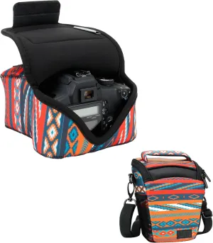 USA Gear DSLR Camera Sleeve (Southwest)   Top Loading Camera Case (Southwest) - Bundle