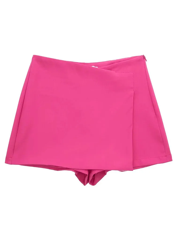 Vibrant A-Line Skort
