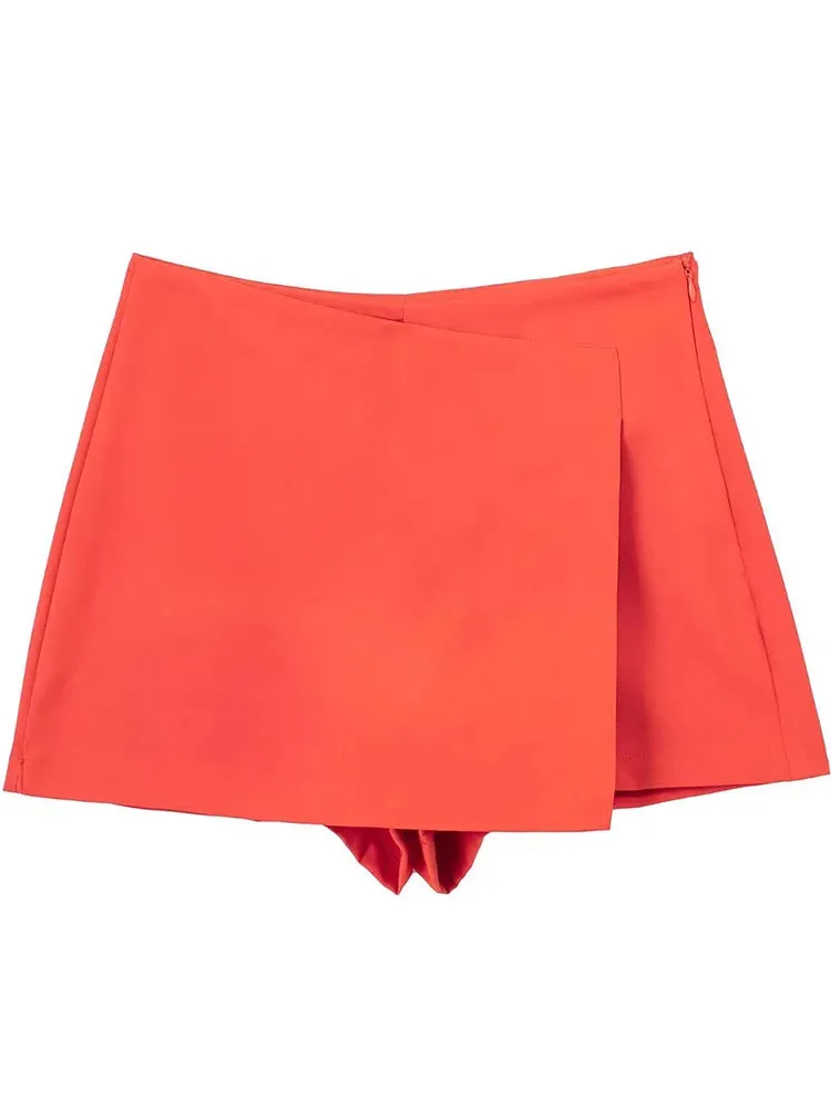 Vibrant A-Line Skort