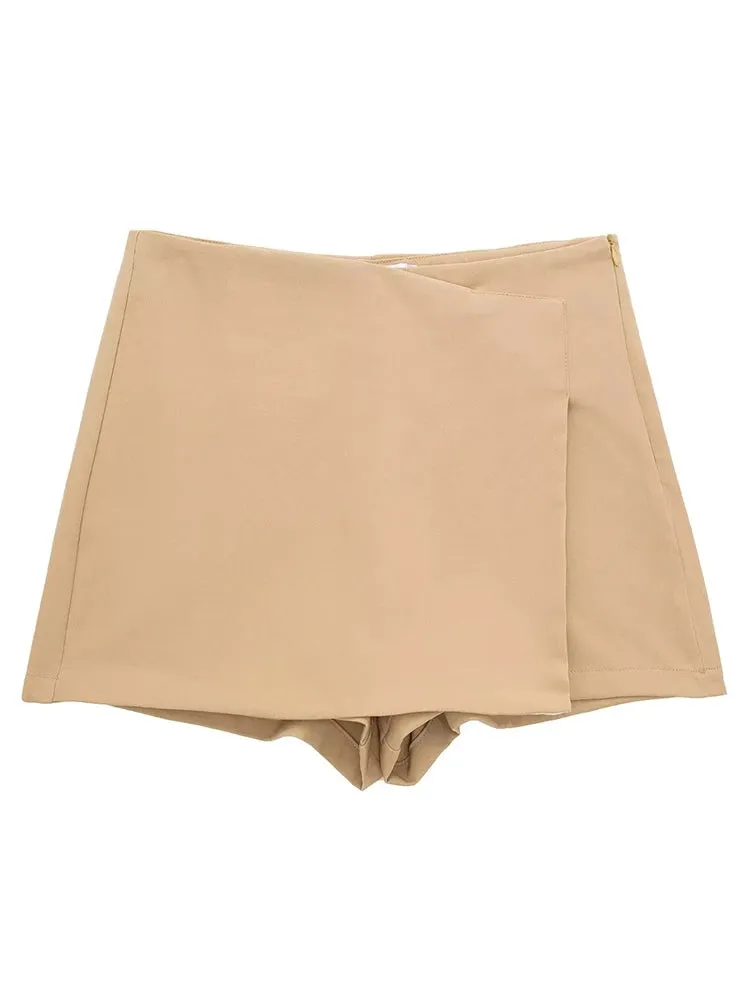 Vibrant A-Line Skort