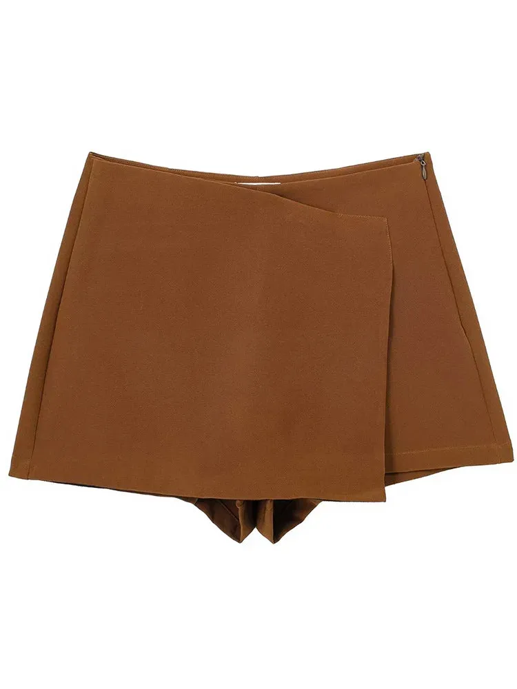 Vibrant A-Line Skort