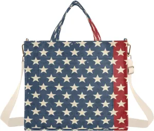 Vintage Star Women's Tote Handbags Top Handle Satchel Shoulder Bag Crossbody Bag