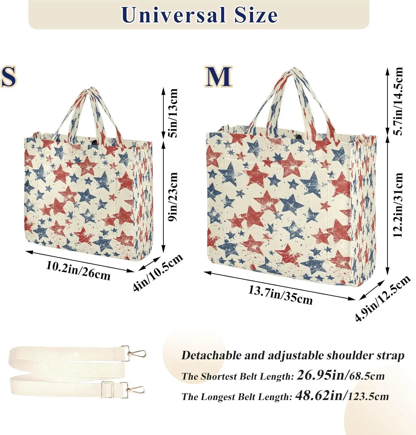 Vintage Stars Women's Tote Handbags Top Handle Satchel Shoulder Bag Crossbody Bag