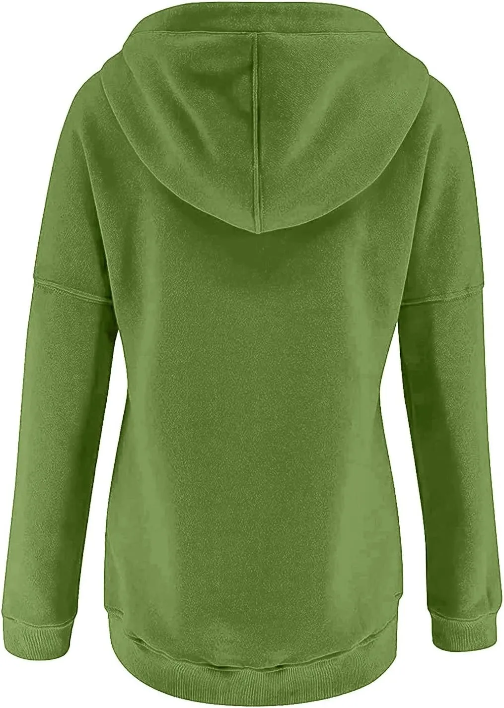 Women Fall Fashion 2023 Hooded Sweatshirts Fleece Y2K Hoodies Solid Pullover Tops Snap Up Buttons Hoodies Pullover