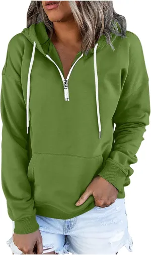 Women Fall Fashion 2023 Hooded Sweatshirts Fleece Y2K Hoodies Solid Pullover Tops Snap Up Buttons Hoodies Pullover