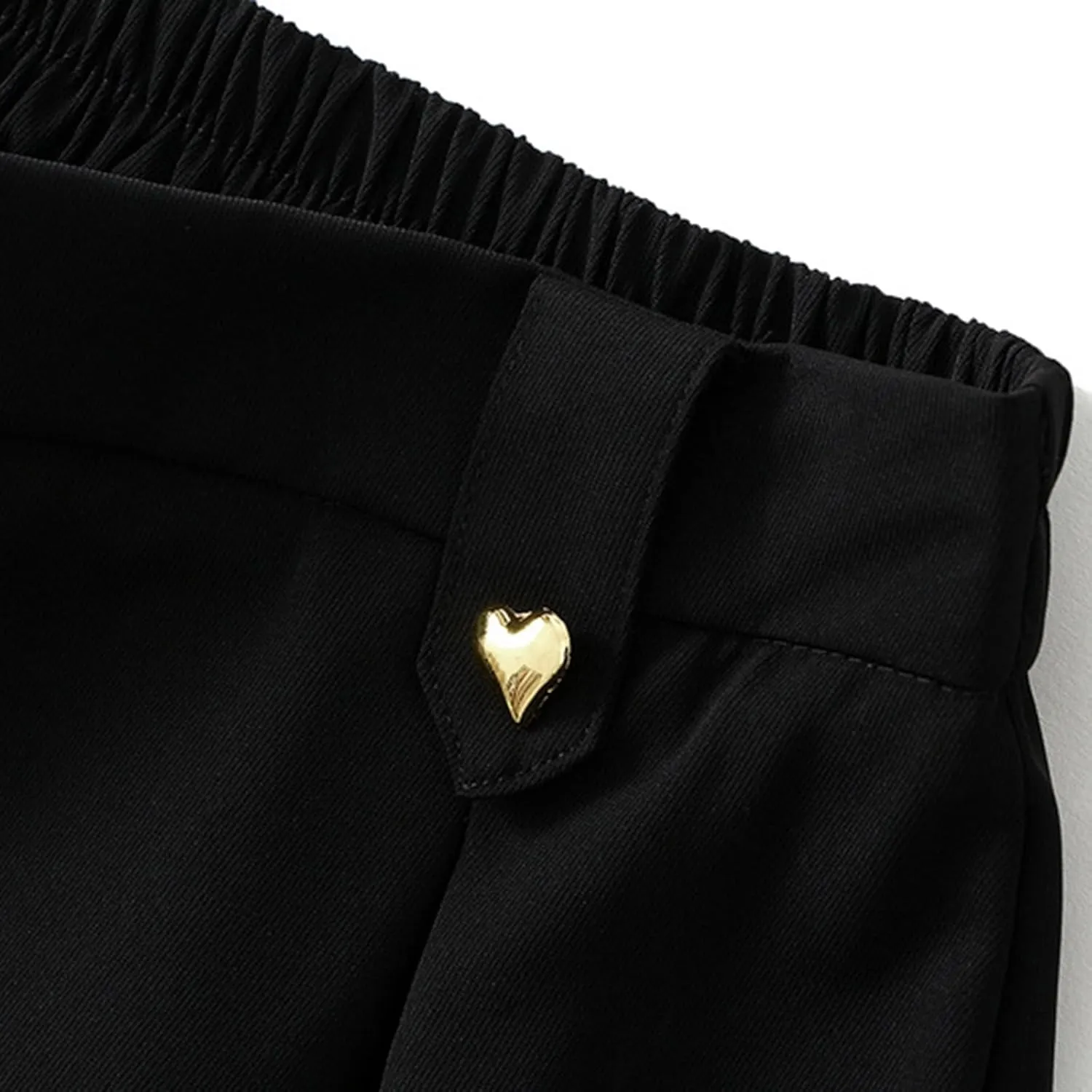 Women Fashion Casual Mid Length Suit Skirt A Line High Waisted Pleated Skirt Daily Long Leather Skirts for Women