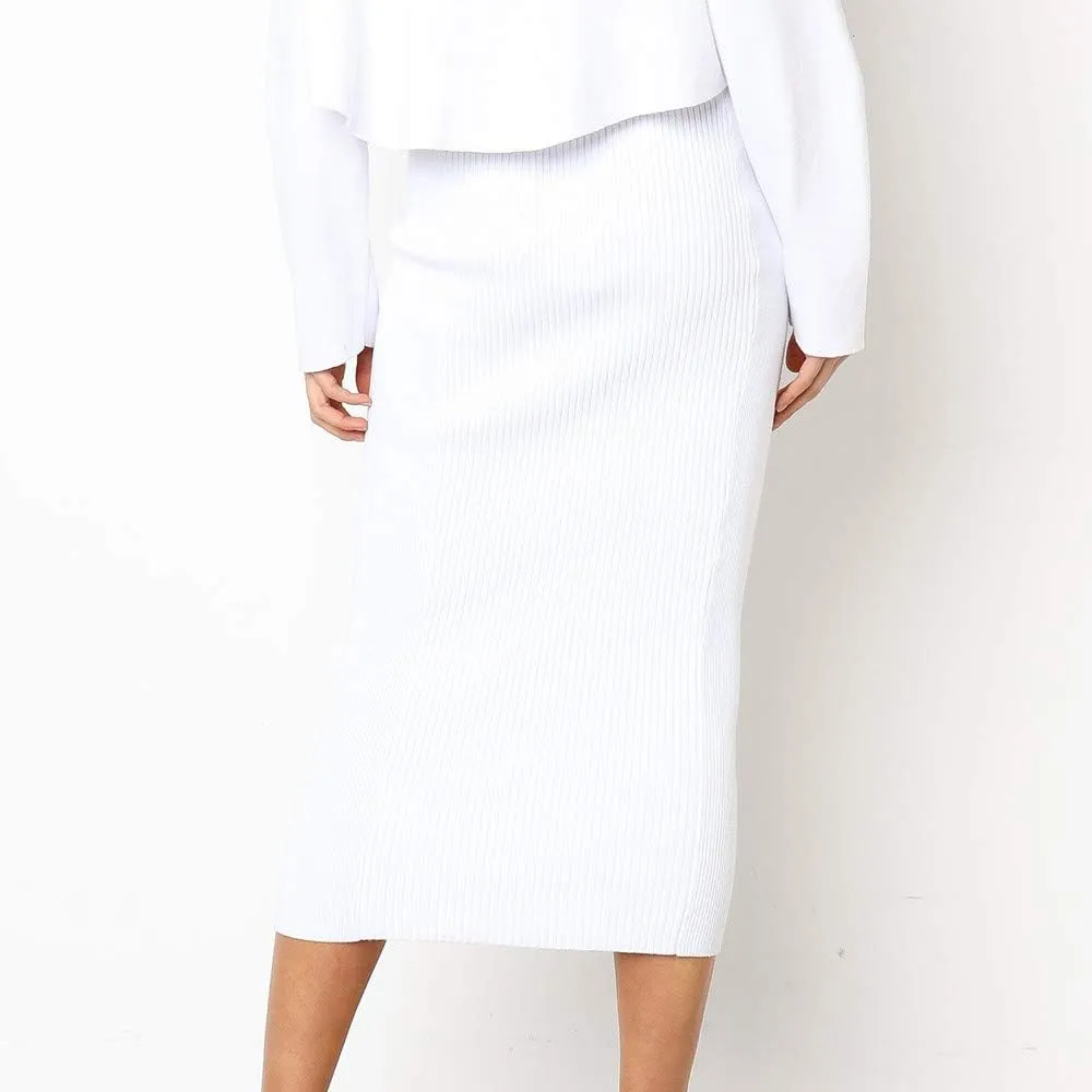 Women's Elastic High Waist Pleated A-Line Flared Maxi Skirts Women Fashion Ladys Skirt High Waist Skirt Midi