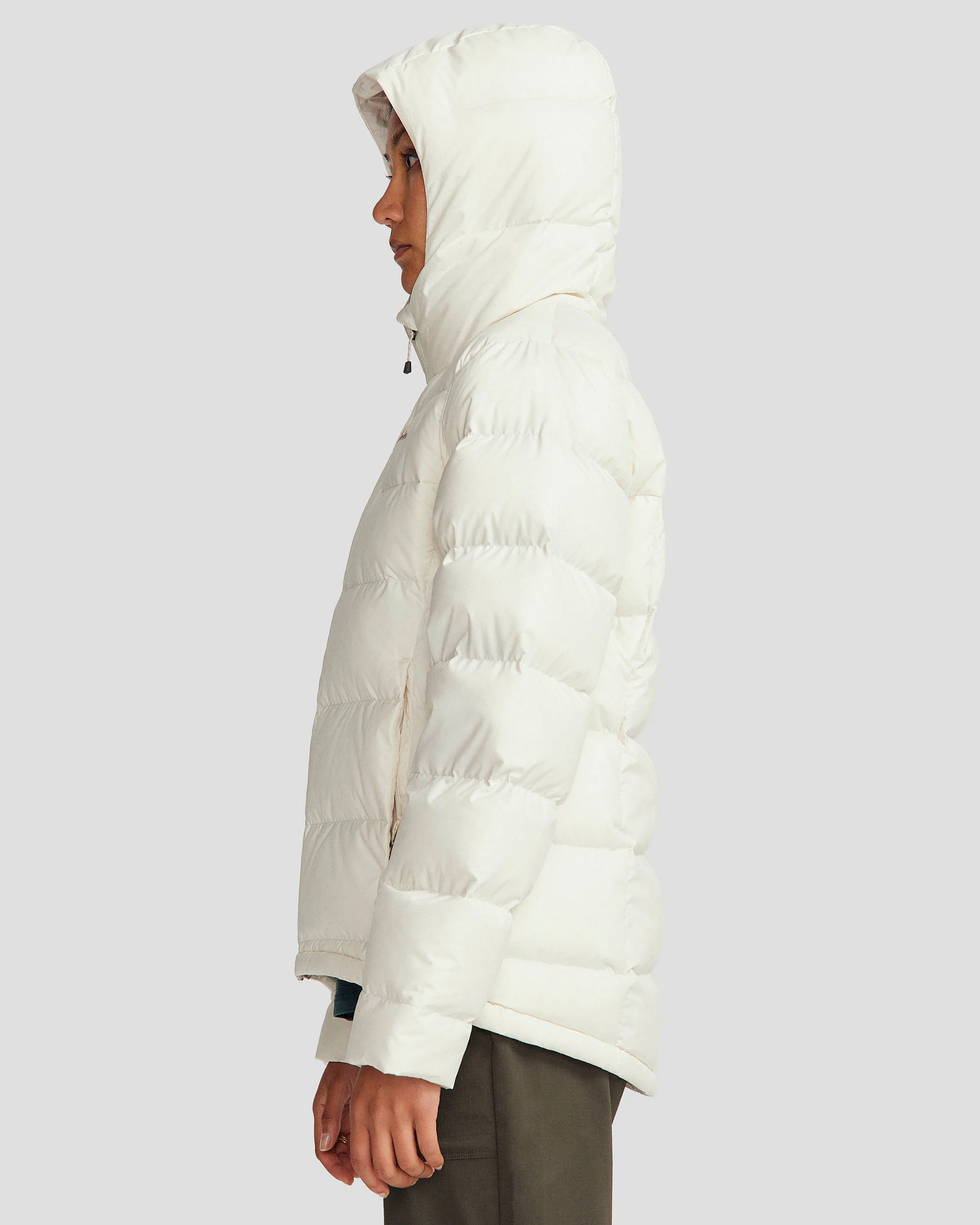 Women's Epiq Hooded Down Jacket - Natural/Mineral
