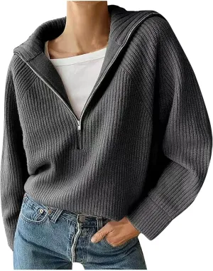 Women's Full Zip Up Hoodie Long Sleeve Hooded Sweatshirts Pockets Jacket Casual Coat for Women