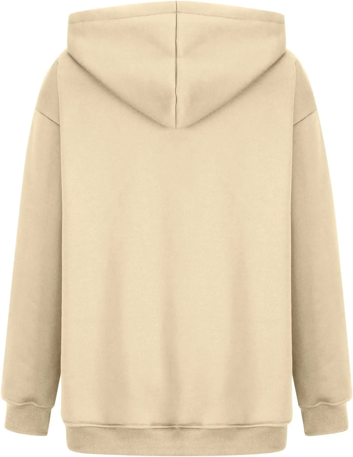 Women's Hoodie Sweatshirts Drawstring Casual Long Sleeve Hooded Pullover Sweatshirts with Pockets